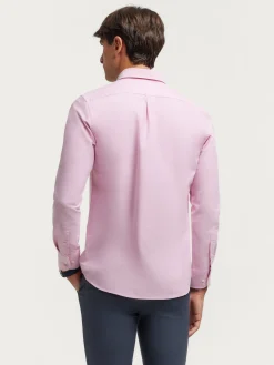 CAMISA OXFORD SOLID ROSA
