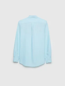 CAMISA OXFORD SOLID VERDE AGUA