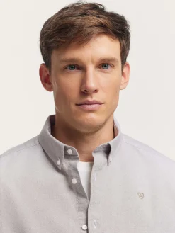 CAMISA OXFORD SOLID VERDE