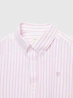 CAMISA OXFORD SUNNY CORAL