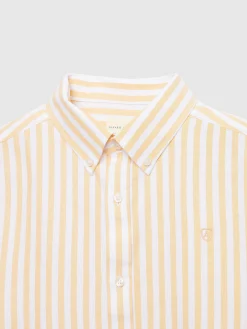 CAMISA OXFORD SUNSET AMARILLO