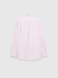 CAMISA OXFORD SUNSET CORAL