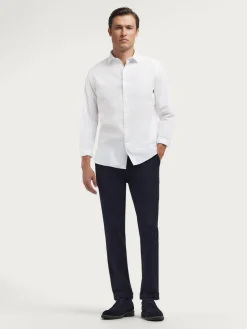 CAMISA TWILL DYE BLANCO