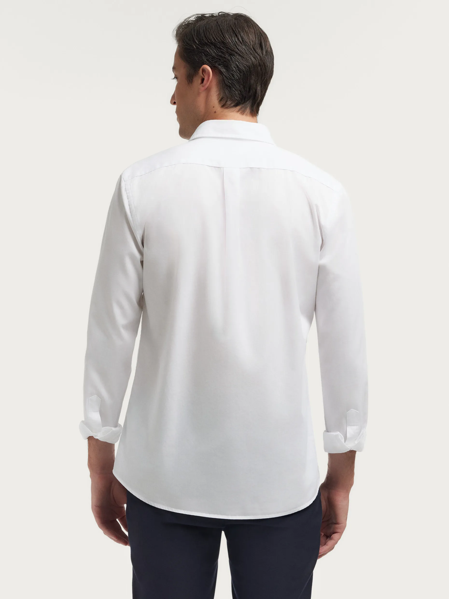 CAMISA TWILL DYE BLANCO