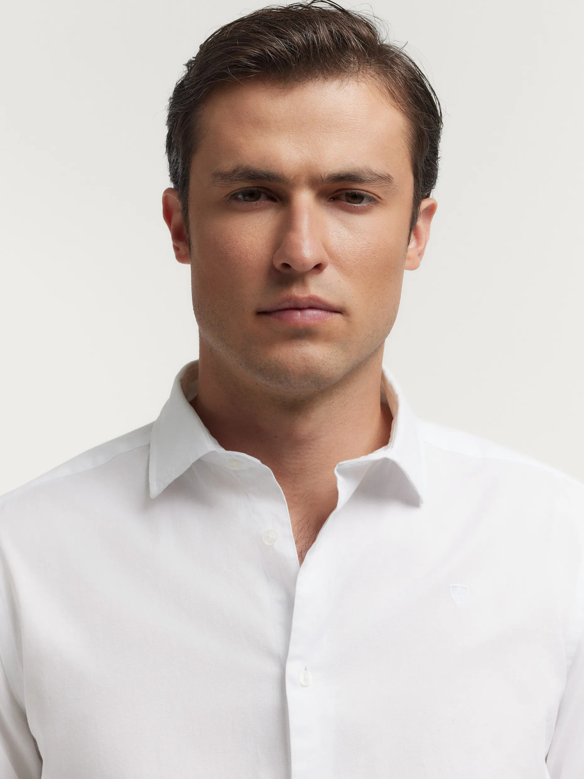 CAMISA TWILL DYE BLANCO