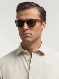 CAMISA TWILL DYE CRUDO