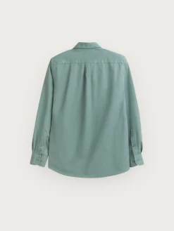 CAMISA TWILL DYE VERDE