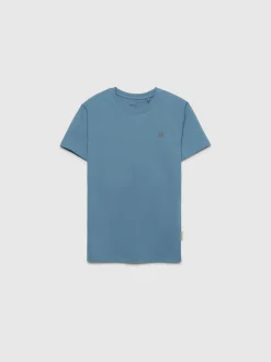 CAMISETA BASIC KIDS CELESTE