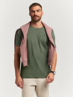 CAMISETA BASICA VERDE