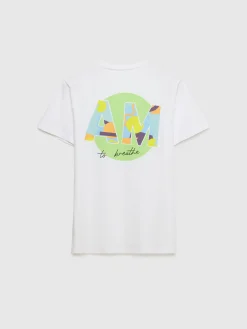 CAMISETA BREATHE BLANCO