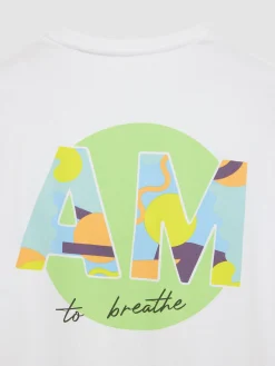 CAMISETA BREATHE BLANCO