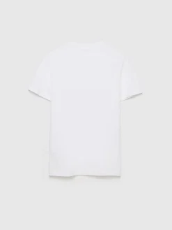 CAMISETA COLLEGE BLANCO