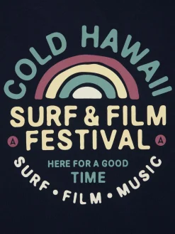 CAMISETA FESTIVAL AZUL MARINO