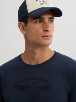 CAMISETA FREEDOM AZUL MARINO