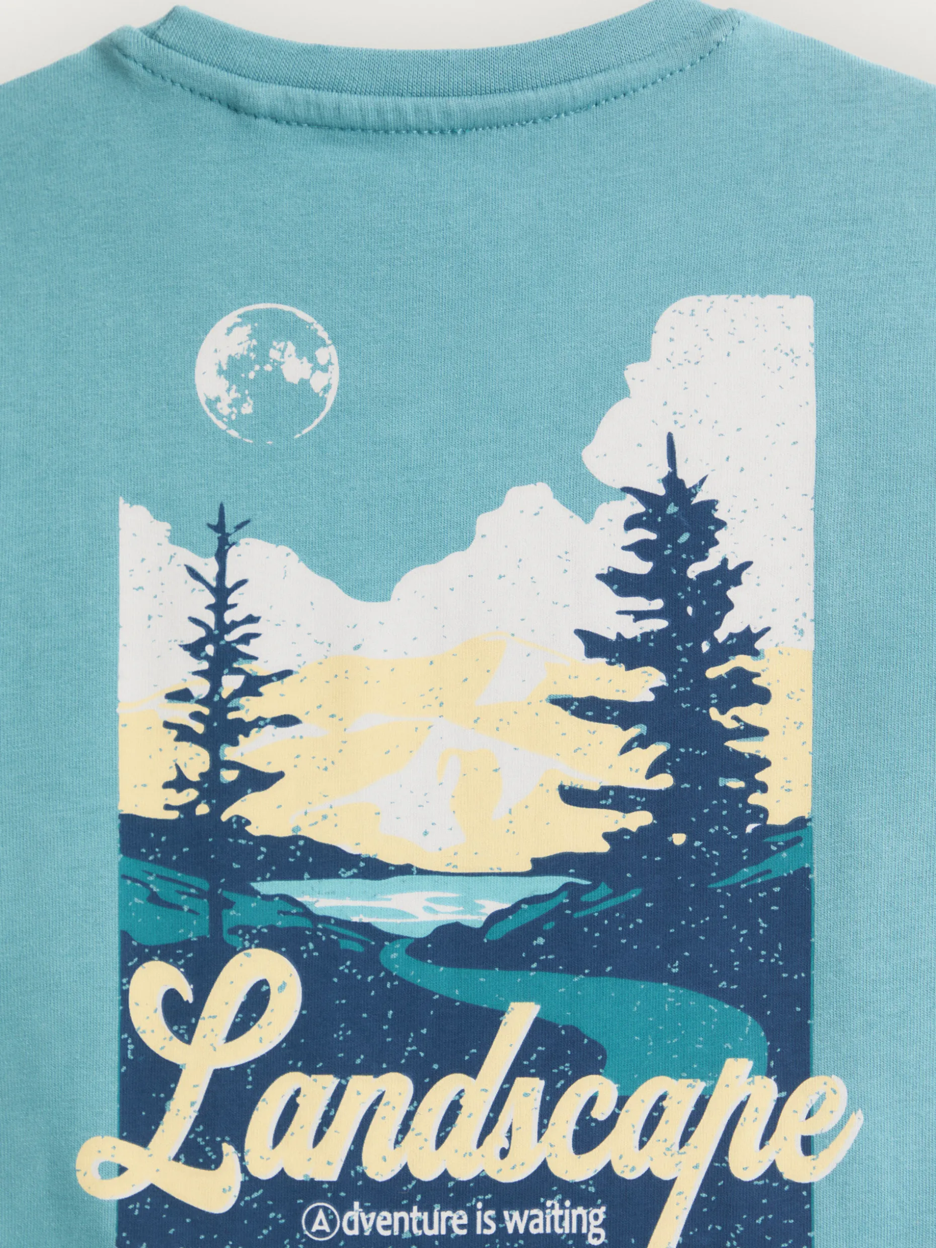 CAMISETA LANDSCAPE KIDS VERDE AGUA