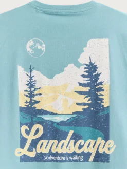 CAMISETA LANDSCAPE VERDE AGUA
