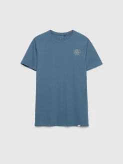 CAMISETA LONGBOARD AZUL