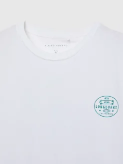 CAMISETA LONGBOARD BLANCO