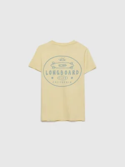 CAMISETA LONGBOARD KIDS AMARILLO