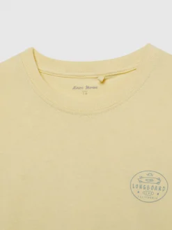 CAMISETA LONGBOARD KIDS AMARILLO