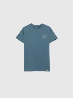 CAMISETA LONGBOARD KIDS AZUL