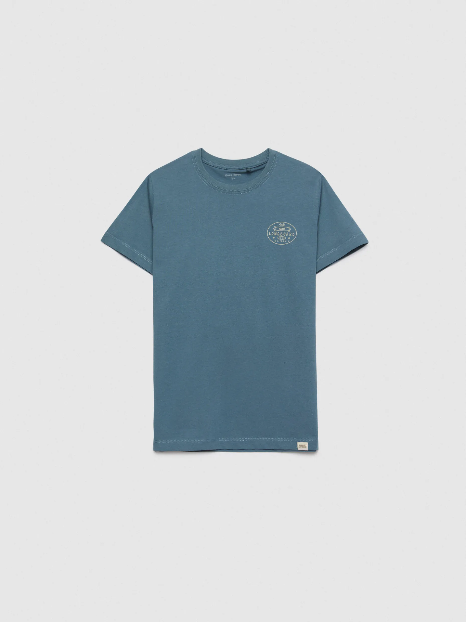 CAMISETA LONGBOARD KIDS AZUL