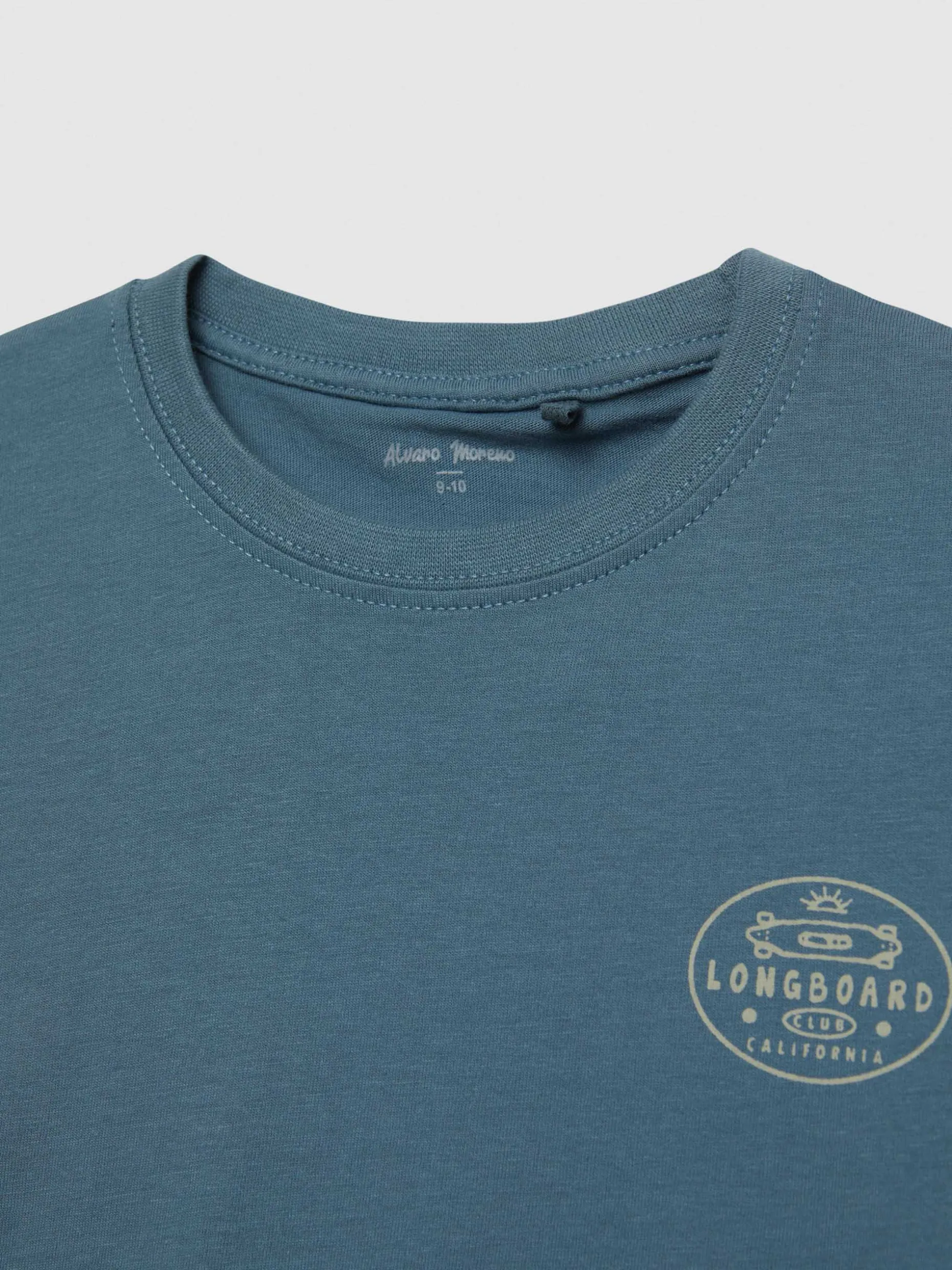 CAMISETA LONGBOARD KIDS AZUL