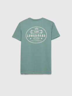 CAMISETA LONGBOARD VERDE