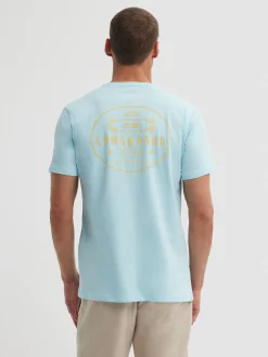 CAMISETA LONGBOARD VERDE AGUA