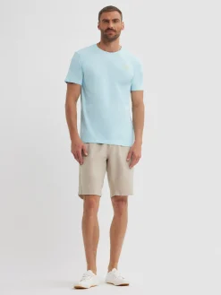 CAMISETA LONGBOARD VERDE AGUA