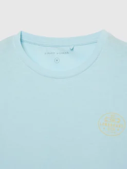 CAMISETA LONGBOARD VERDE AGUA