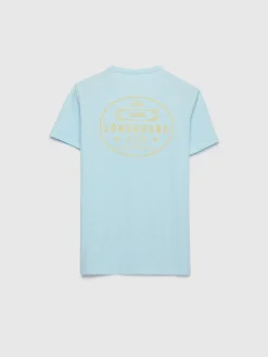 CAMISETA LONGBOARD VERDE AGUA