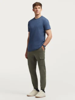 CAMISETA MELANGE AZUL