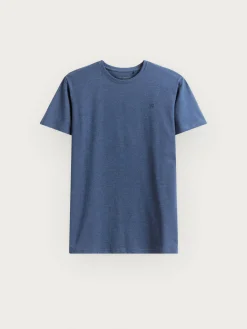 CAMISETA MELANGE AZUL