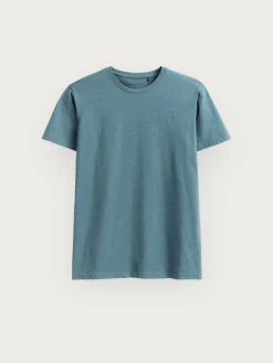 CAMISETA MELANGE AZUL