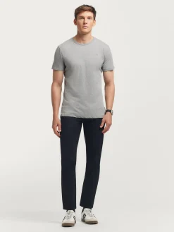 CAMISETA MELANGE GRIS