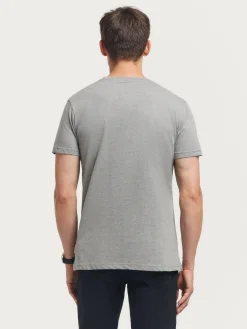 CAMISETA MELANGE GRIS