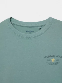 CAMISETA MOTOR KIDS VERDE