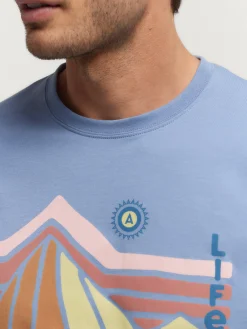 CAMISETA NATURE AZUL