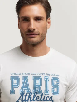 CAMISETA PARIS BLANCO
