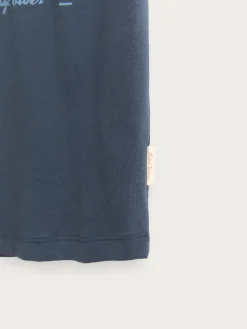 CAMISETA SCOOTER KIDS AZUL MARINO