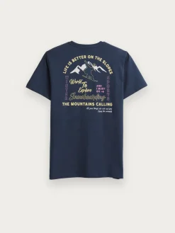 CAMISETA SNOW AZUL MARINO