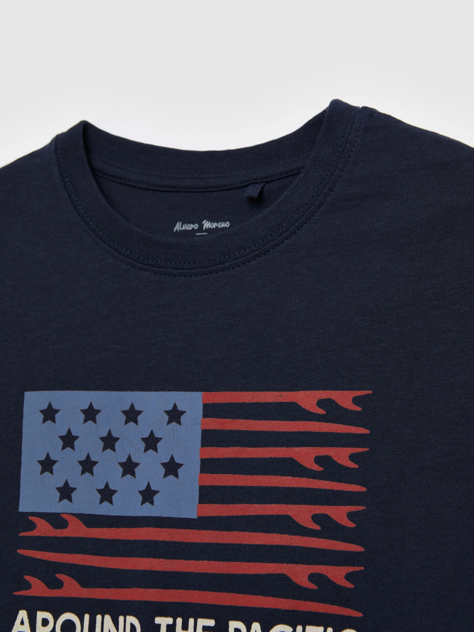 CAMISETA USA KIDS AZUL MARINO