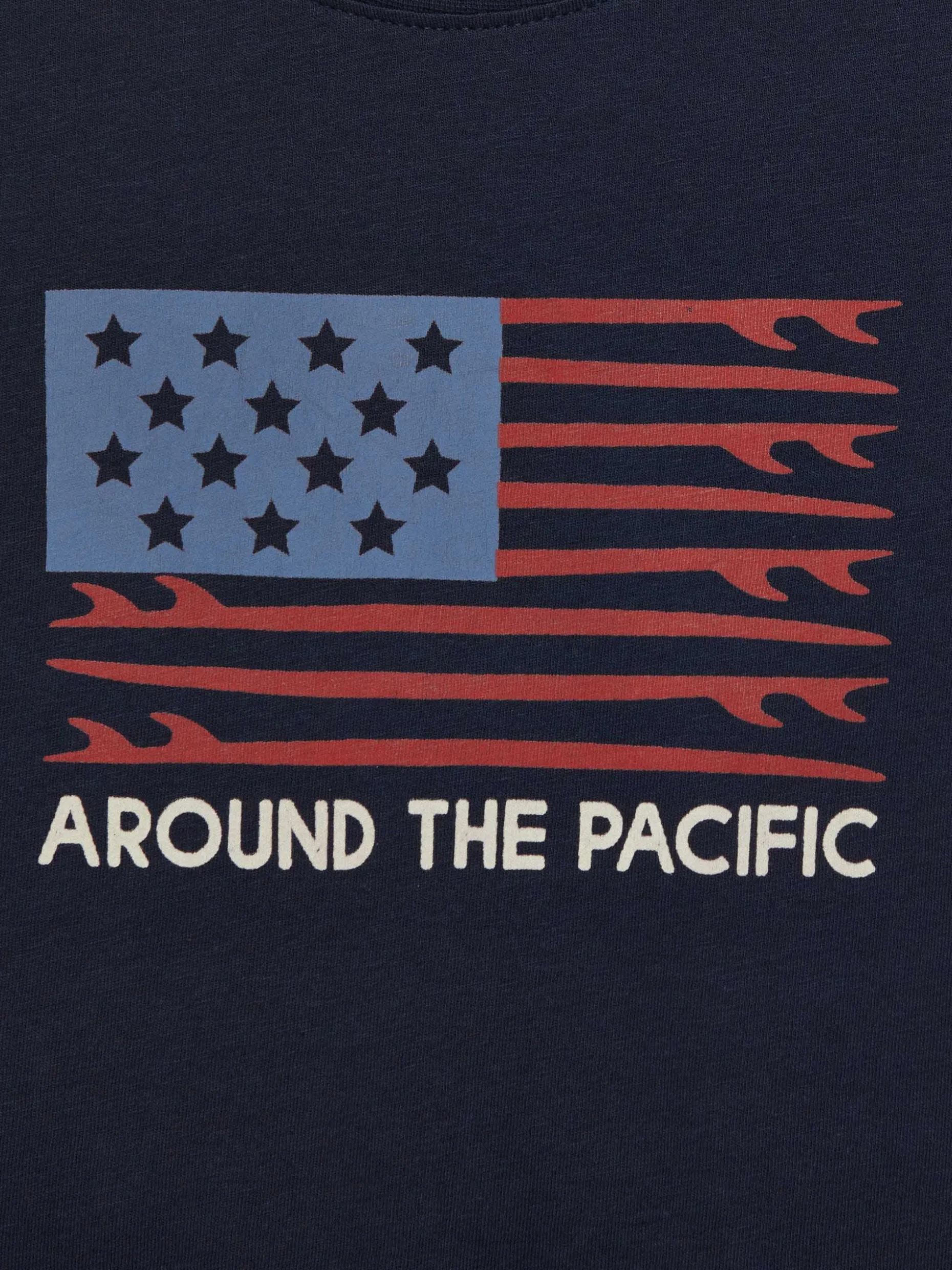 CAMISETA USA KIDS AZUL MARINO