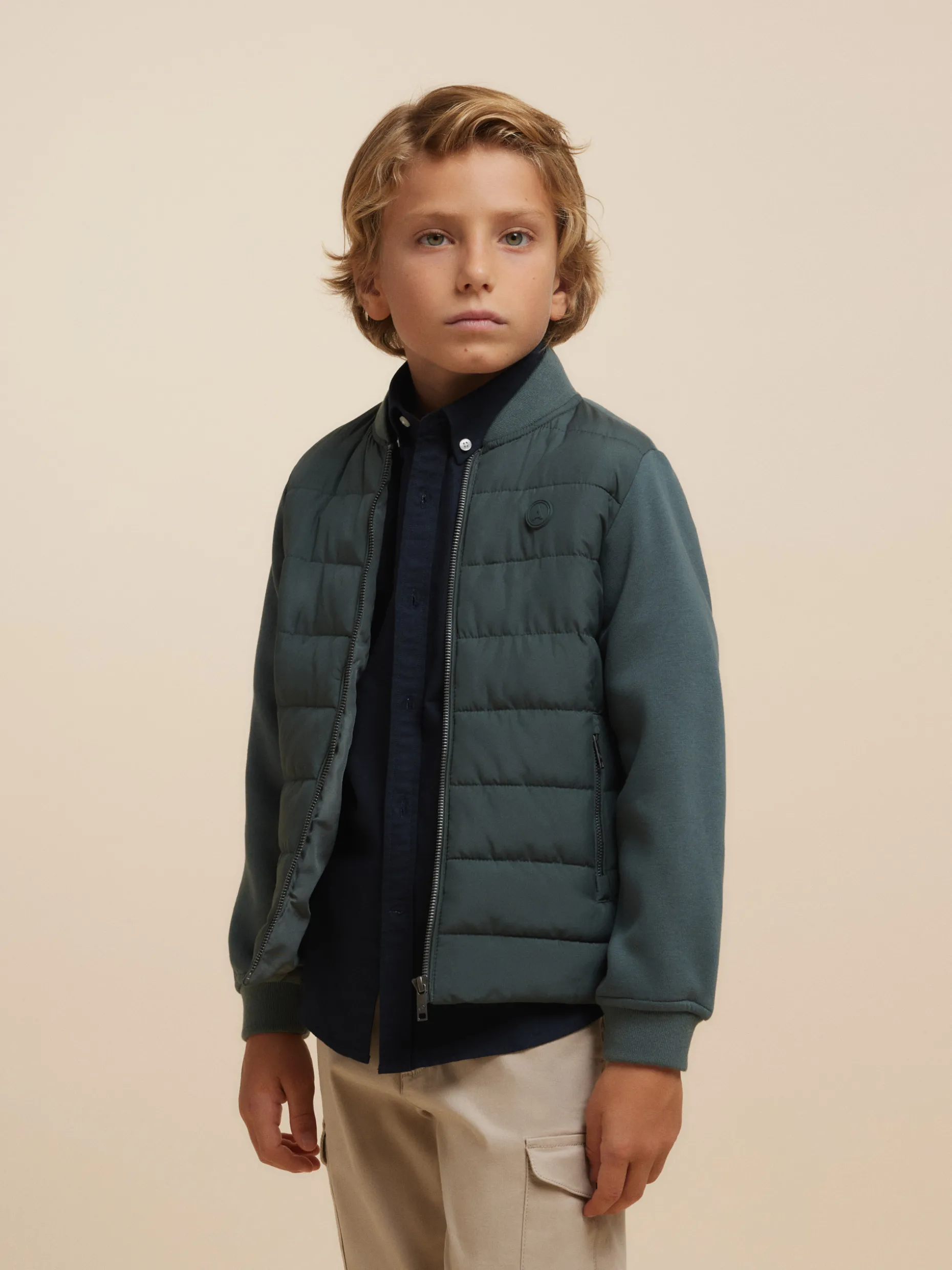 CAZADORA ANTLER KIDS AZUL