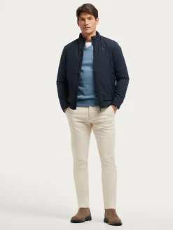 CAZADORA LECLERC AZUL MARINO