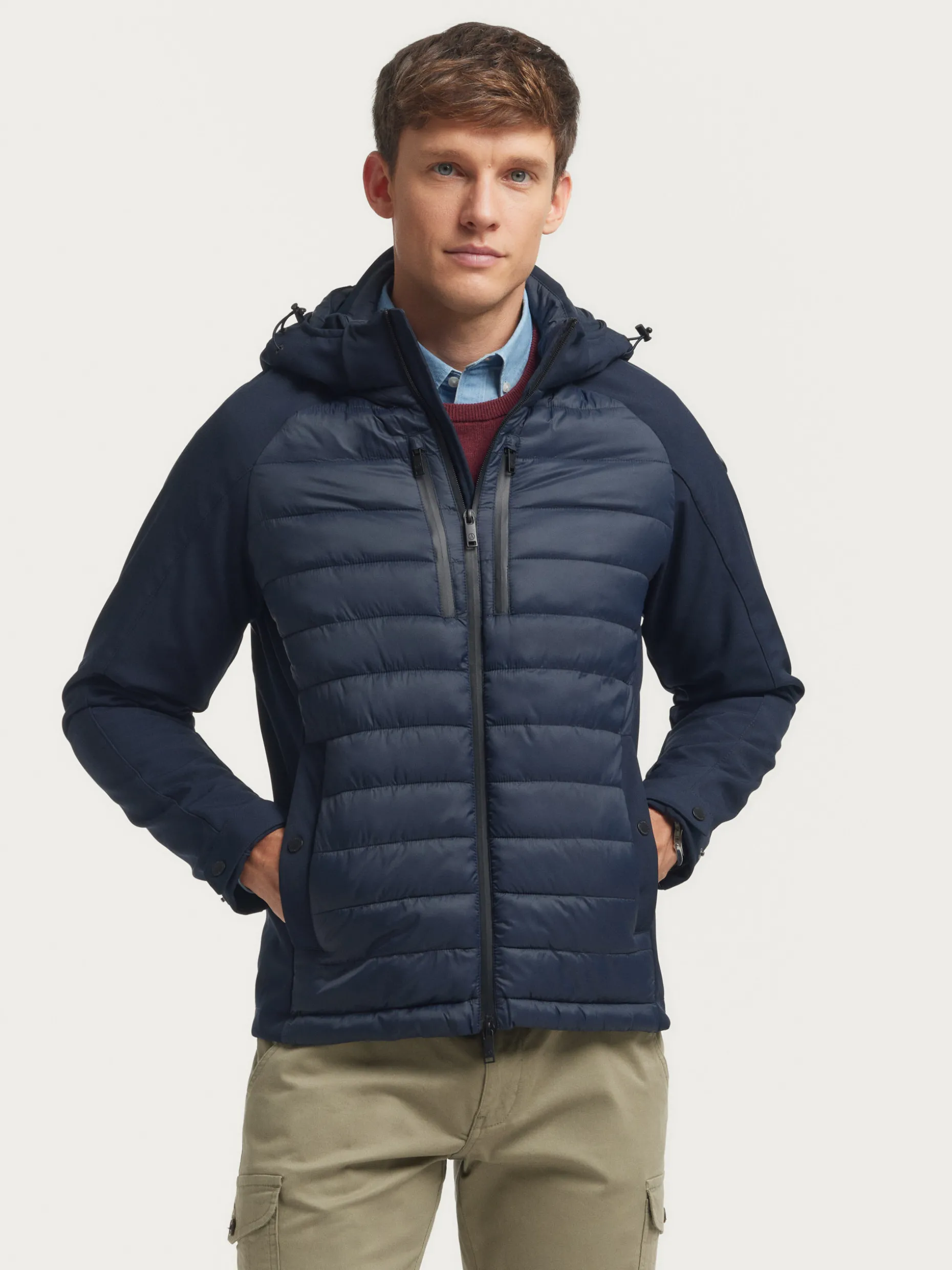 CAZADORA PAUL AZUL MARINO