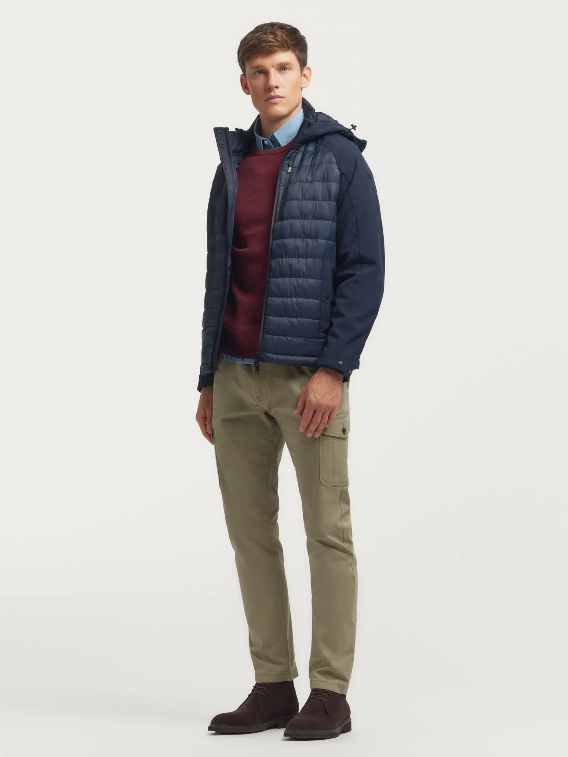 CAZADORA PAUL AZUL MARINO