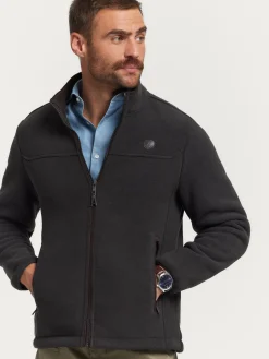 CAZADORA POLAR MARRÓN