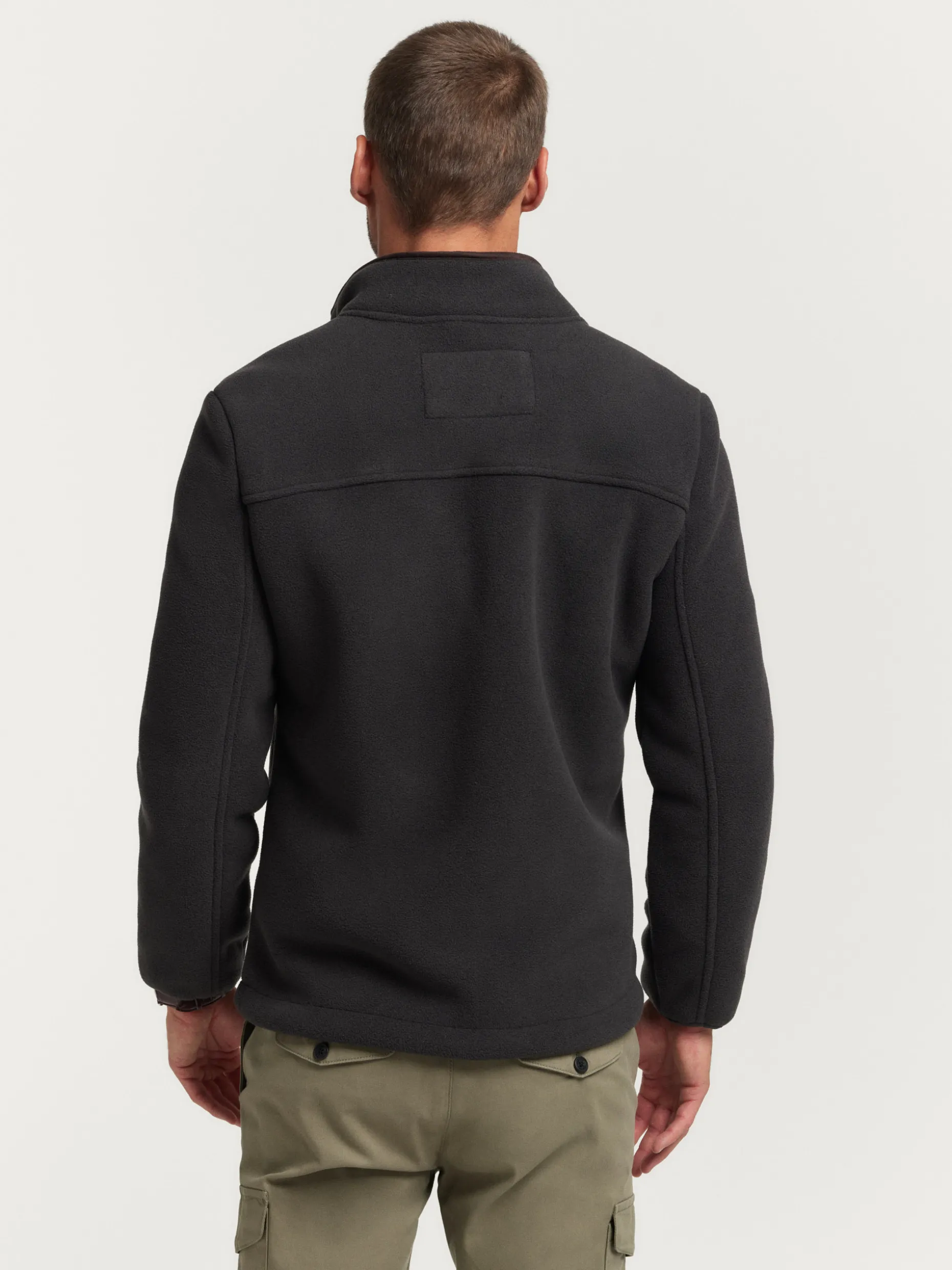 CAZADORA POLAR MARRÓN